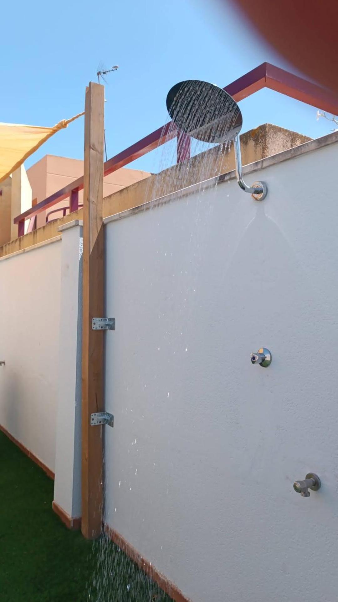Estudio Centro Malaga Terraza Y Barbacoa Exterior foto